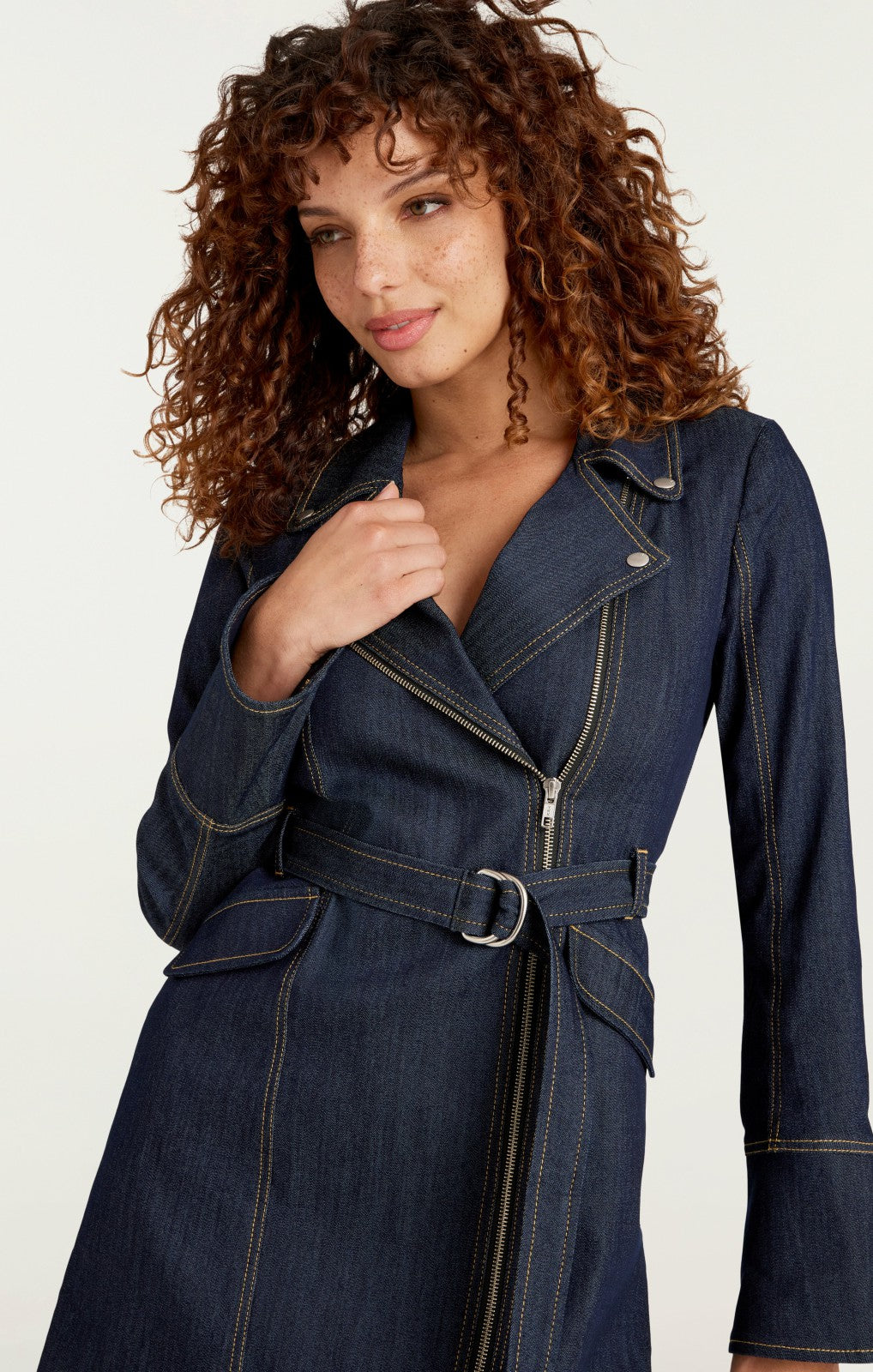 Evie Dress Indigo