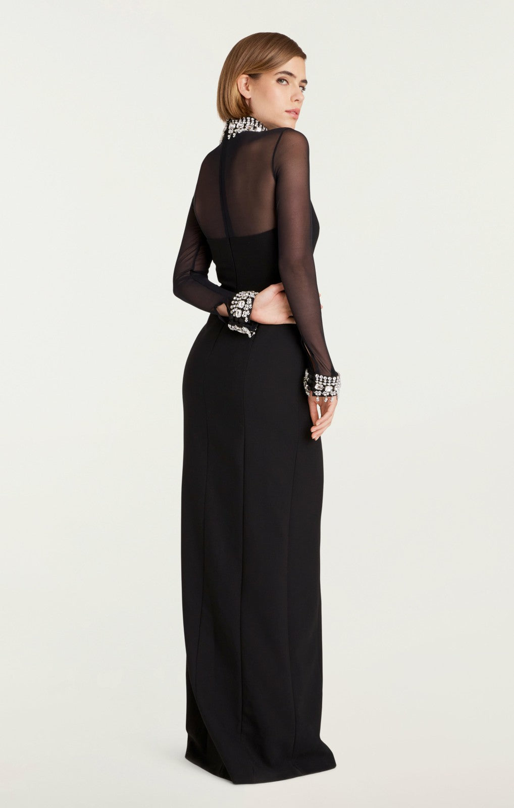 Loretta Gown Black/Silver