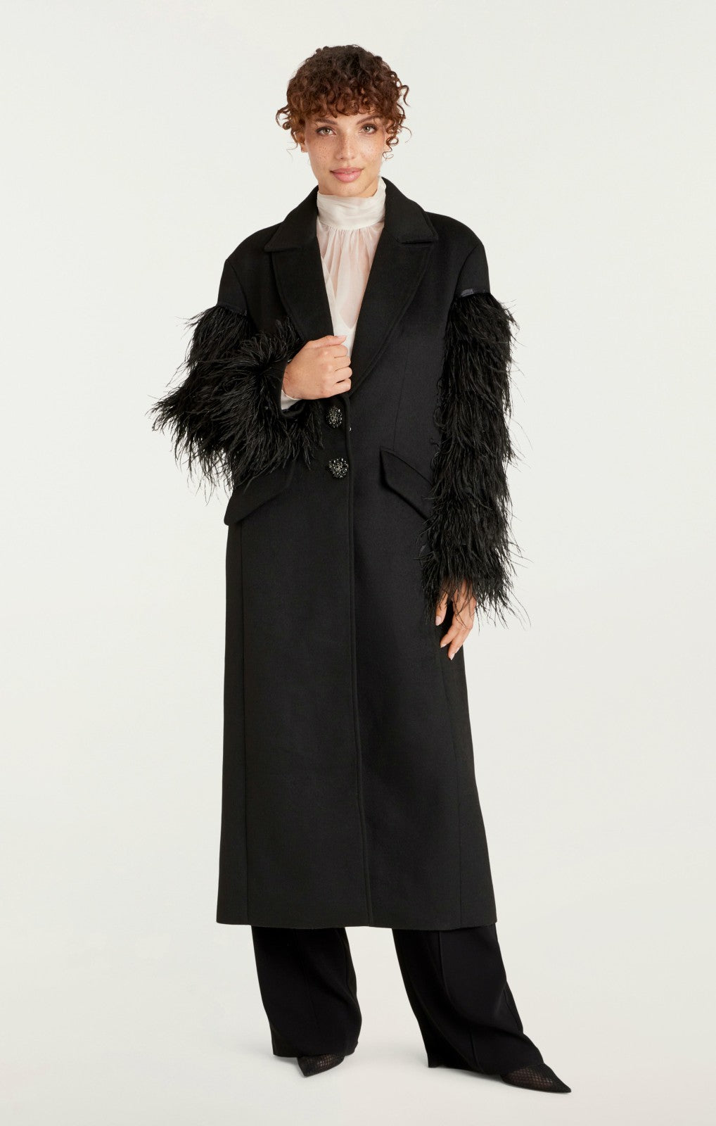 Ali Coat Black