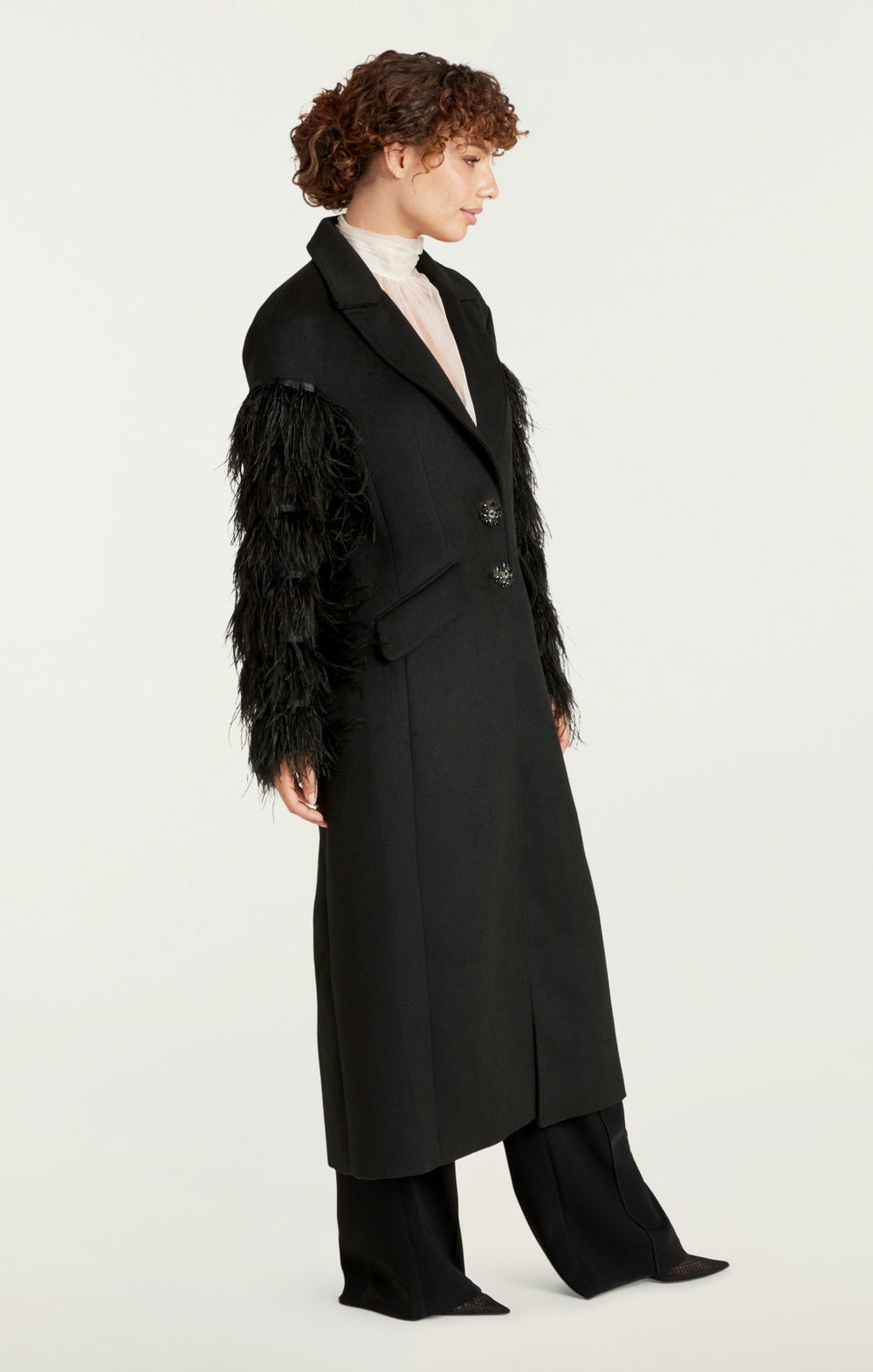 Ali Coat Black