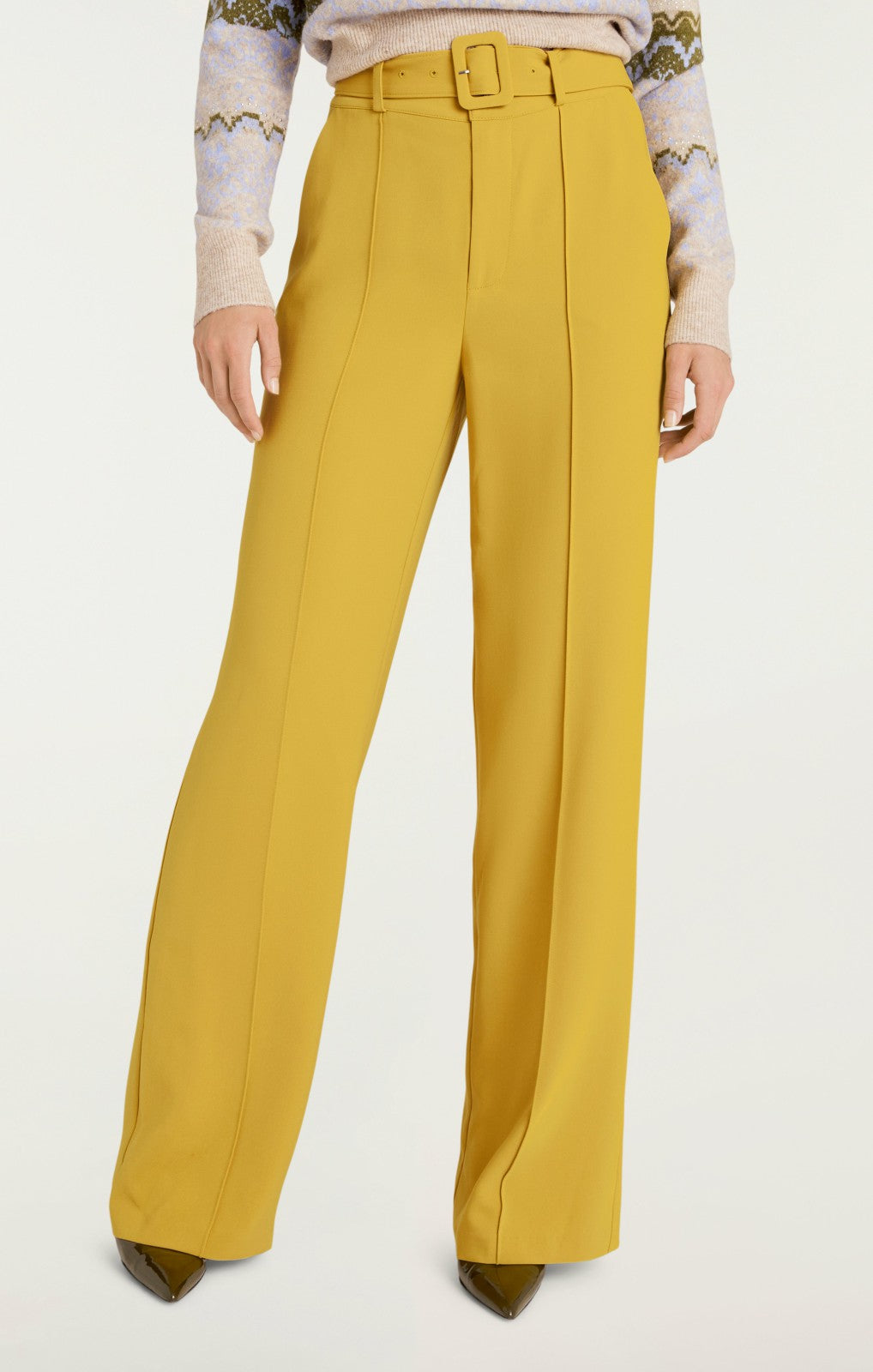 Ester Pant Golden Palm