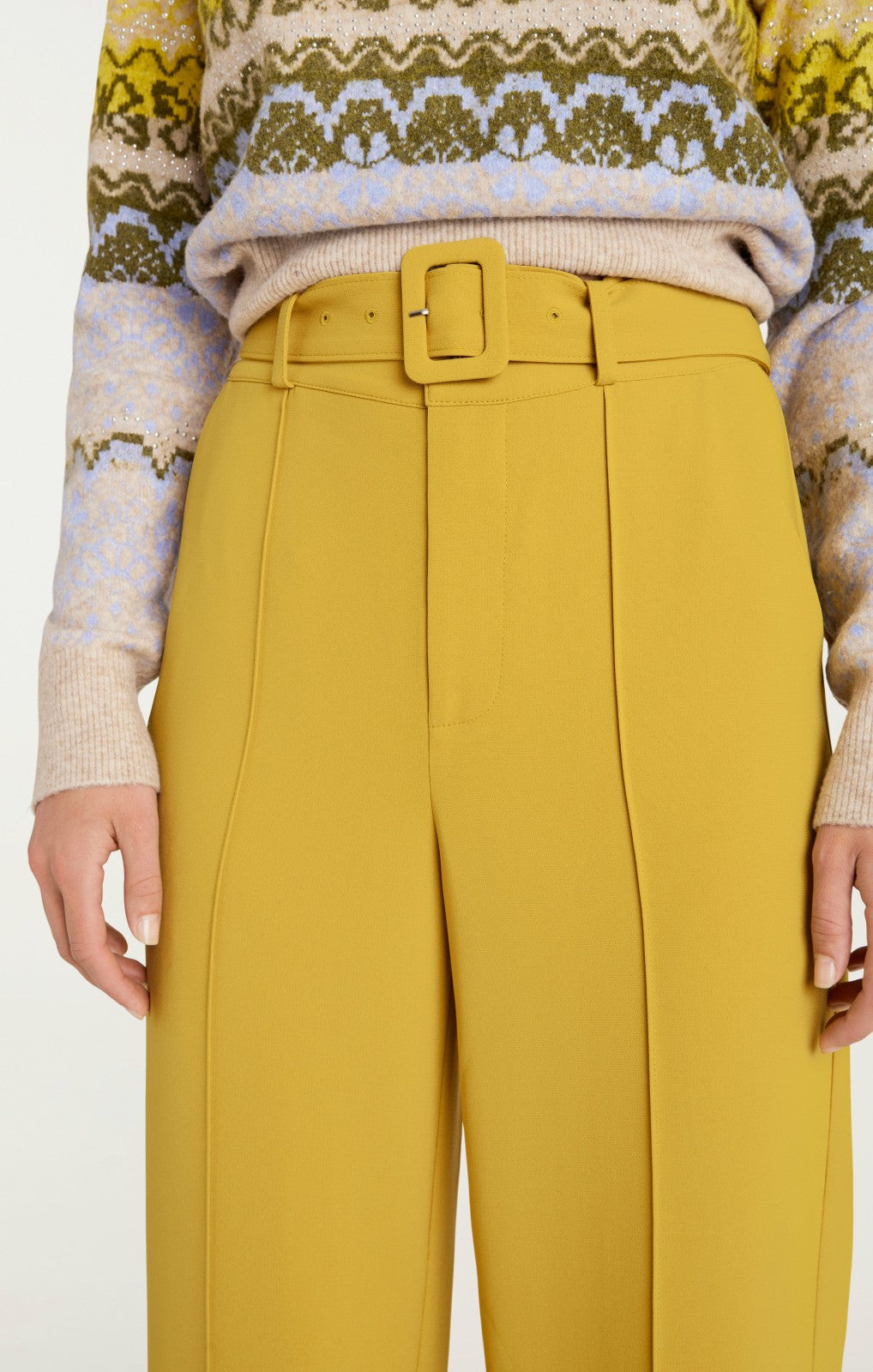 Ester Pant Golden Palm