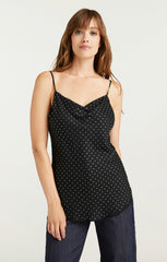 Allover Heatset Marta Cami Black