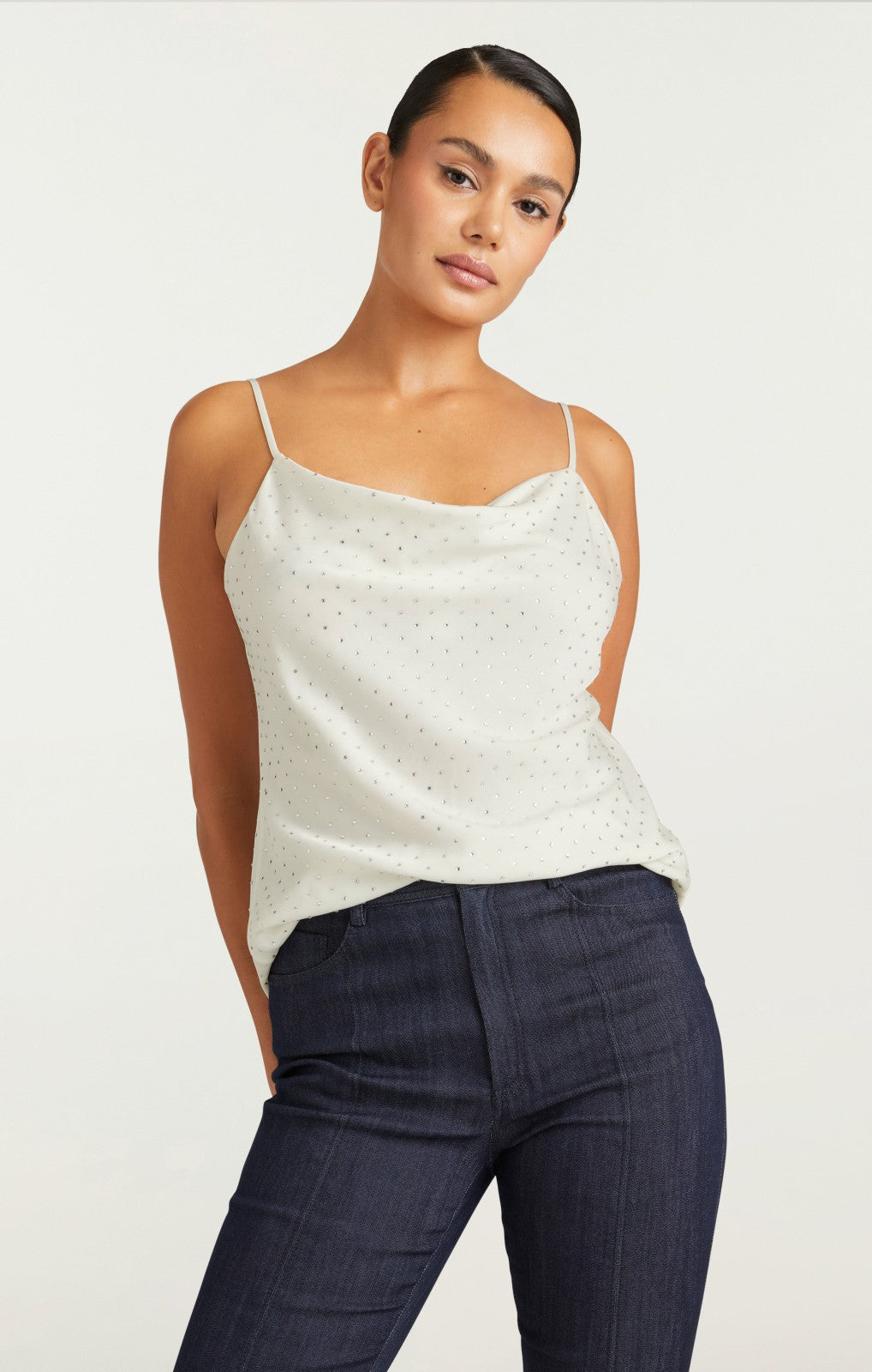 Allover Heatset Marta Cami Ivory