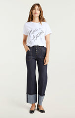 Heatset Mon Amour Tee White/Black