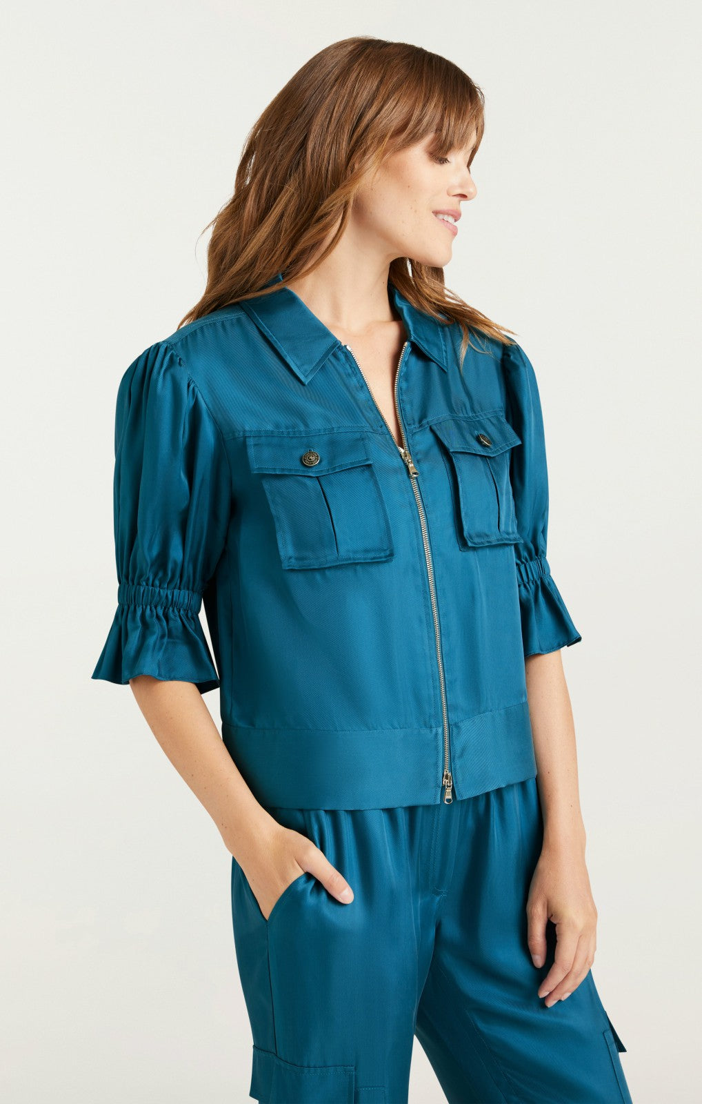 Holly Jacket Blue Sapphire