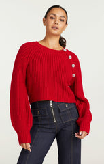 Keren Pullover Red Currant