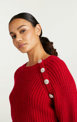 Keren Pullover Red Currant