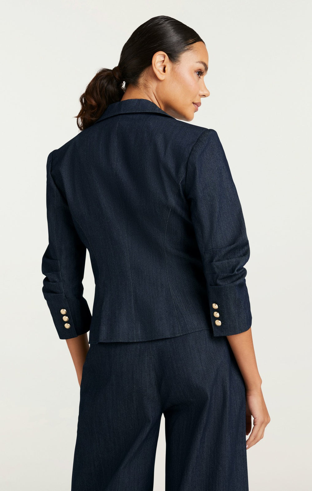 Petit Denim Khloe Blazer Indigo
