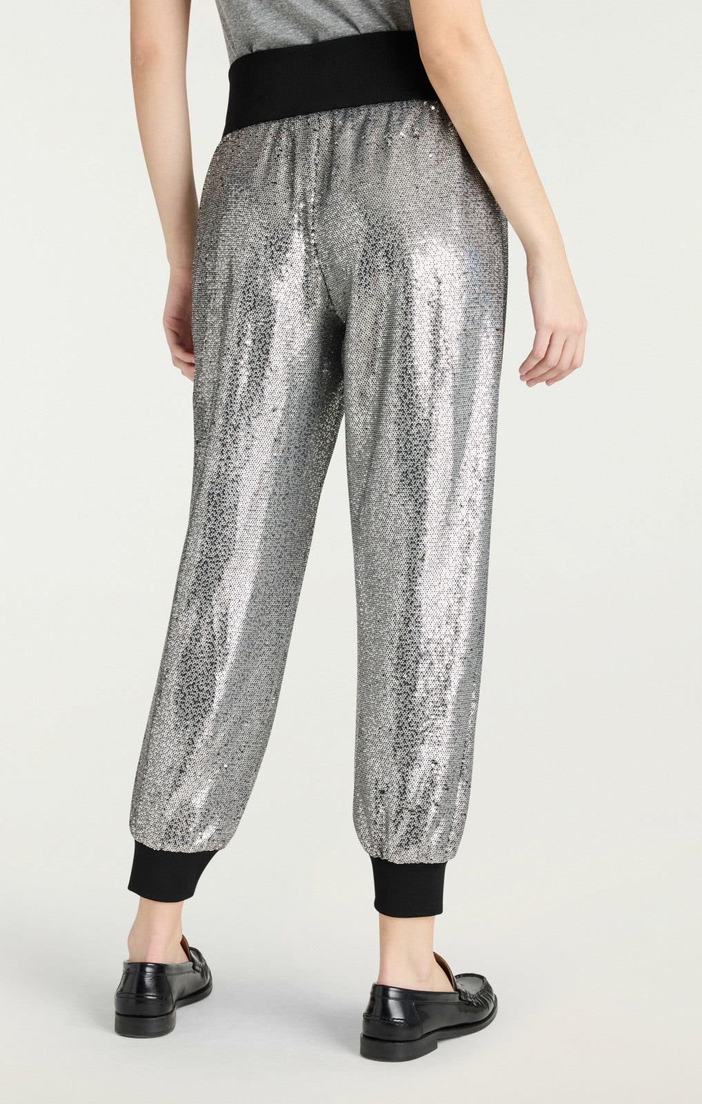Sequin Giles Pant Silver