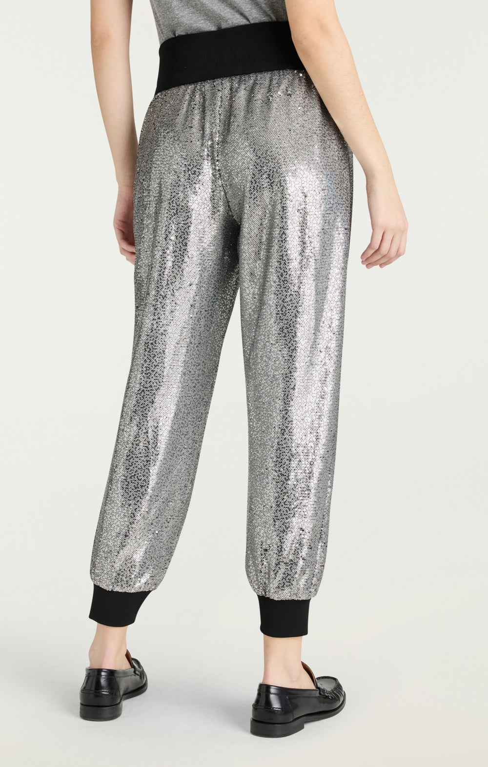 Sequin Giles Pant Silver