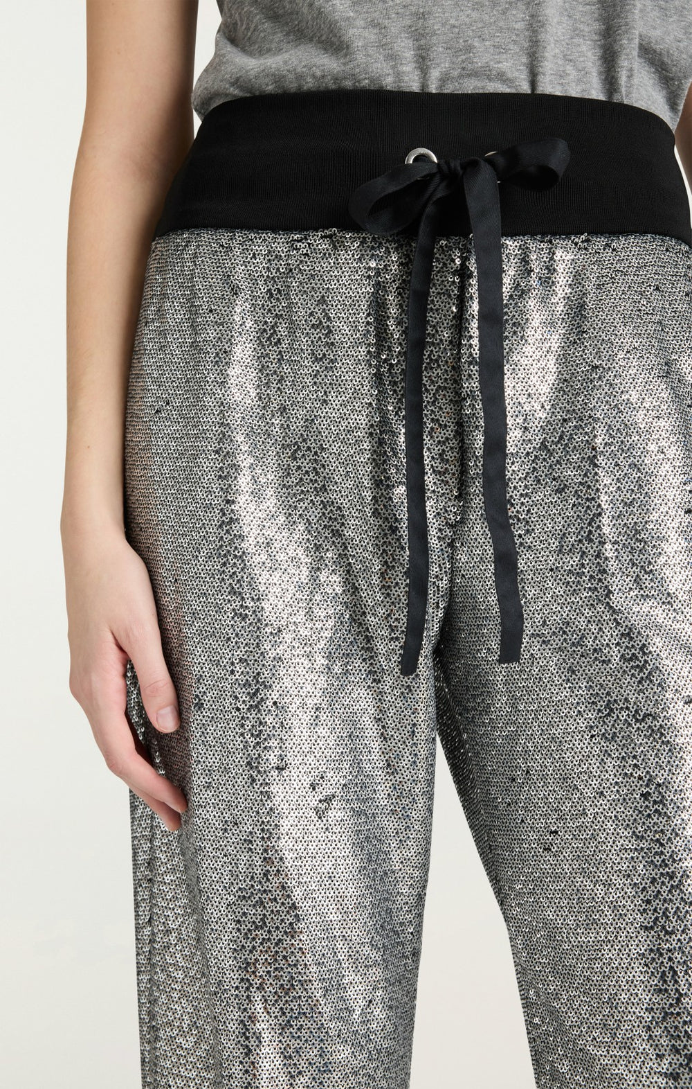 Sequin Giles Pant Silver