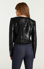 Sequin Randi Jacket Black