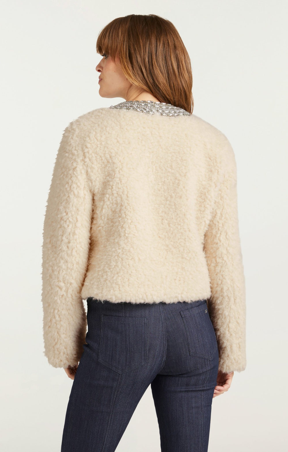 Shearling Christie Jacket Ivory