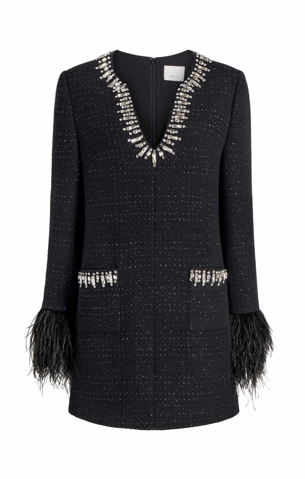 Static Boucle Kas Dress Black