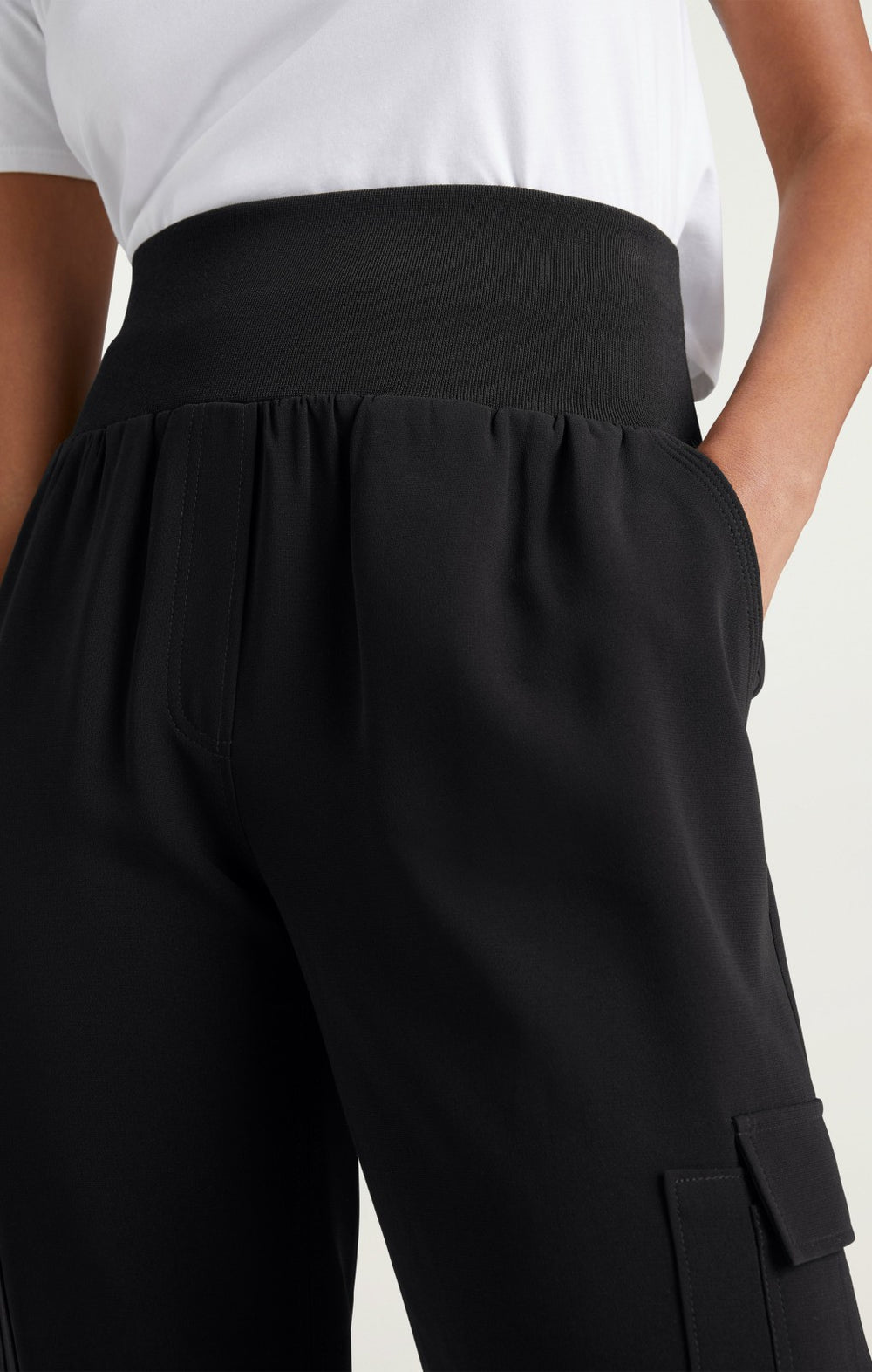 Crepe Giles Pant Black