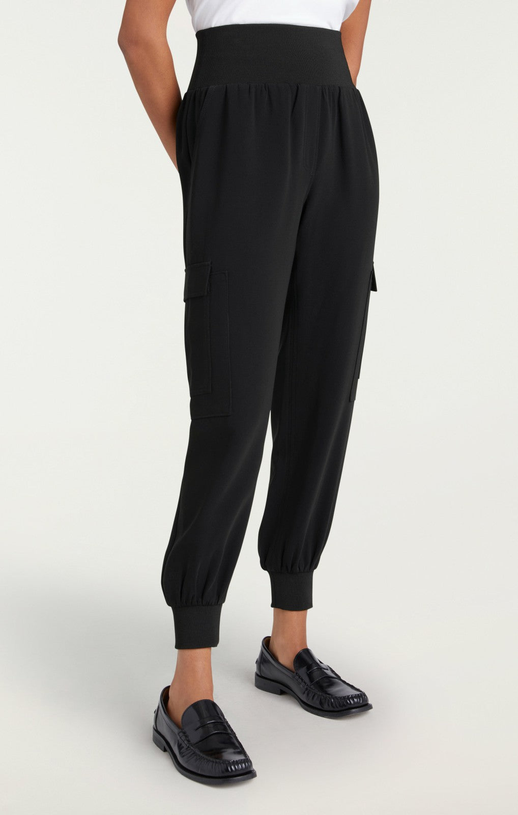Crepe Giles Pant Black