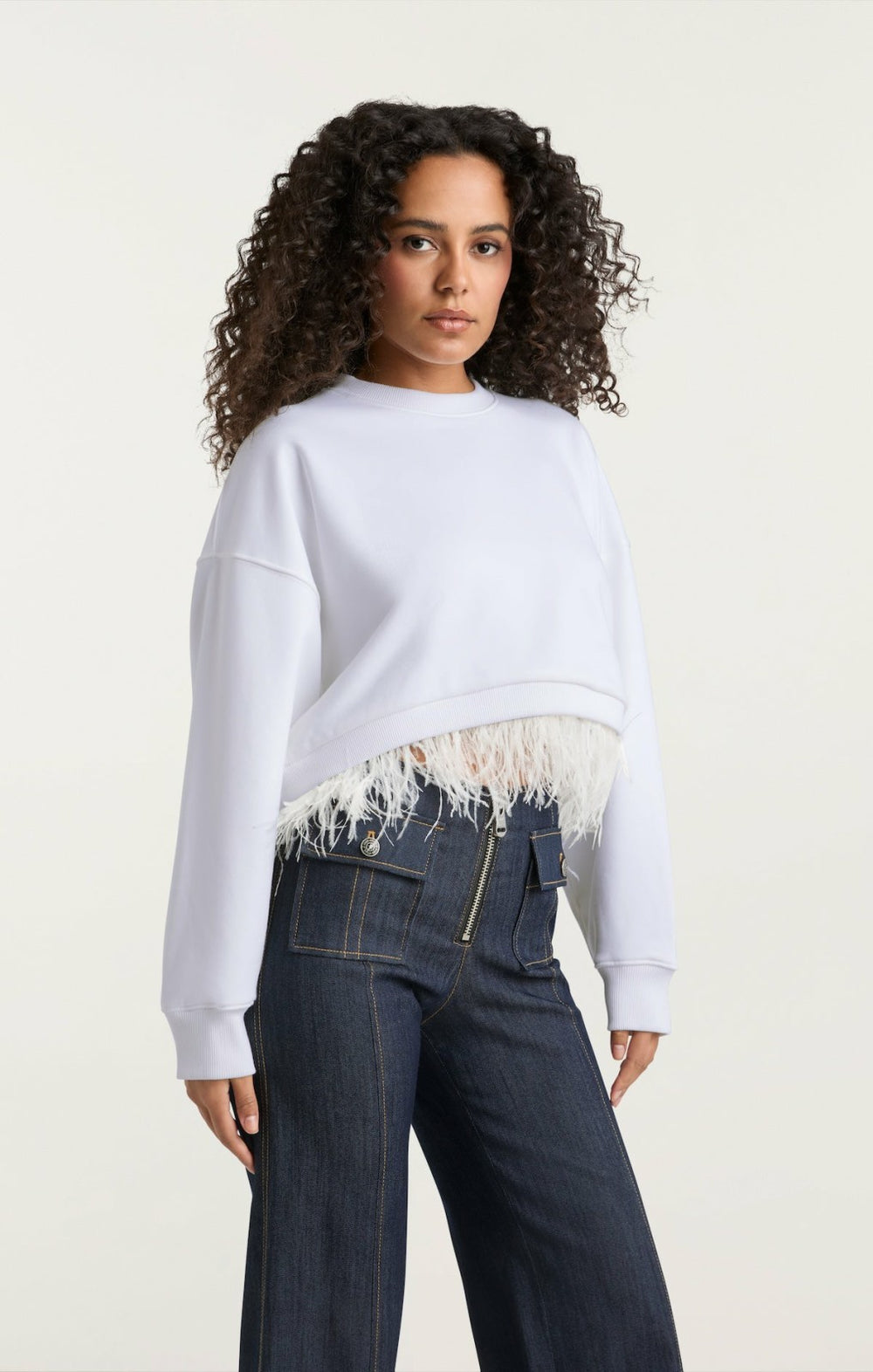 Albertine Sweatshirt White