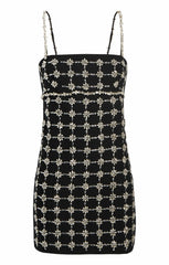 Satine Dress Black/Silver