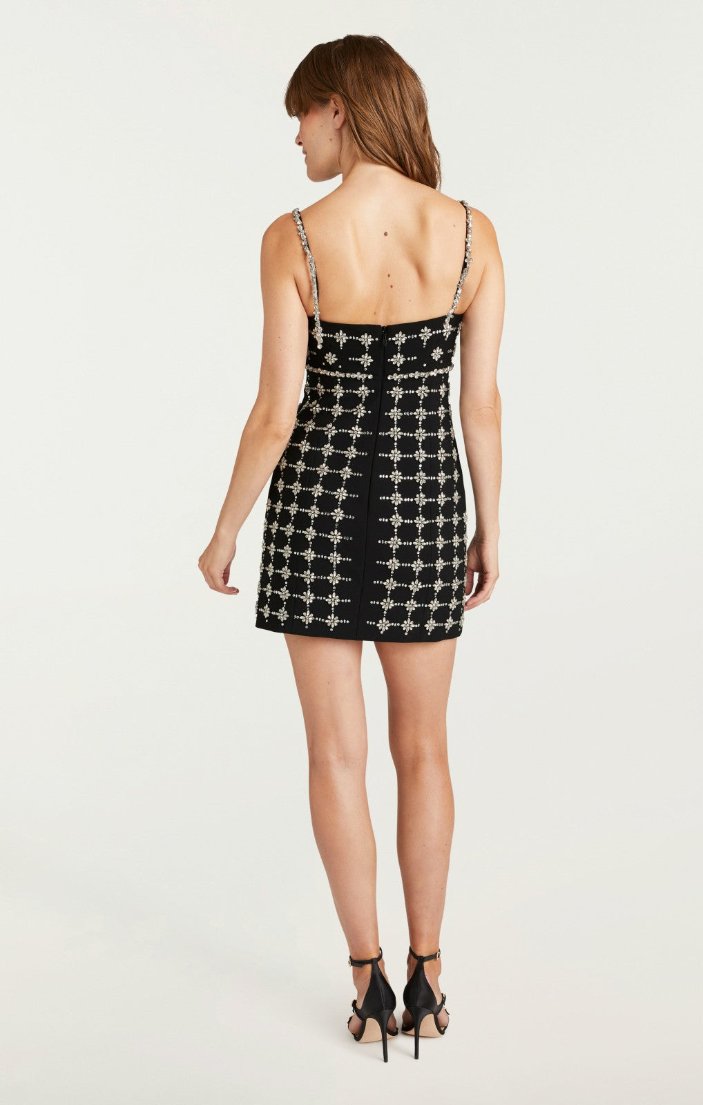 Satine Dress Black/Silver