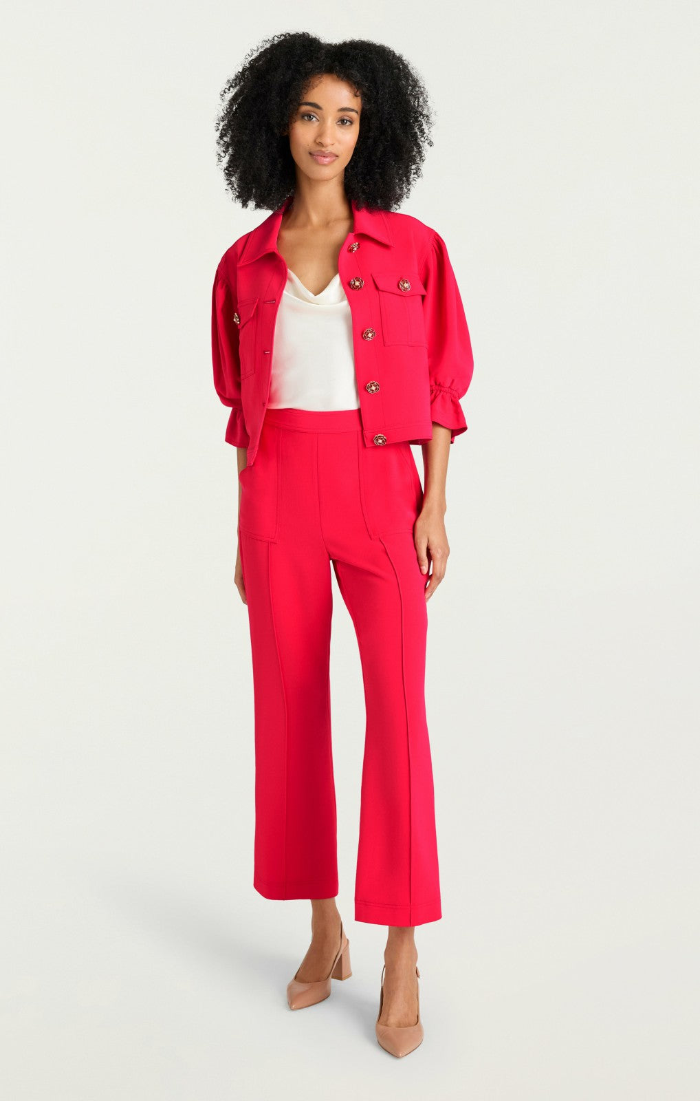 Julieta Jacket Cardinal
