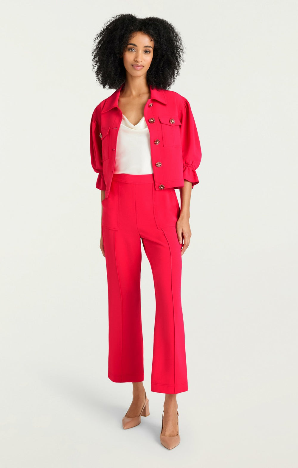 Julieta Jacket Cardinal