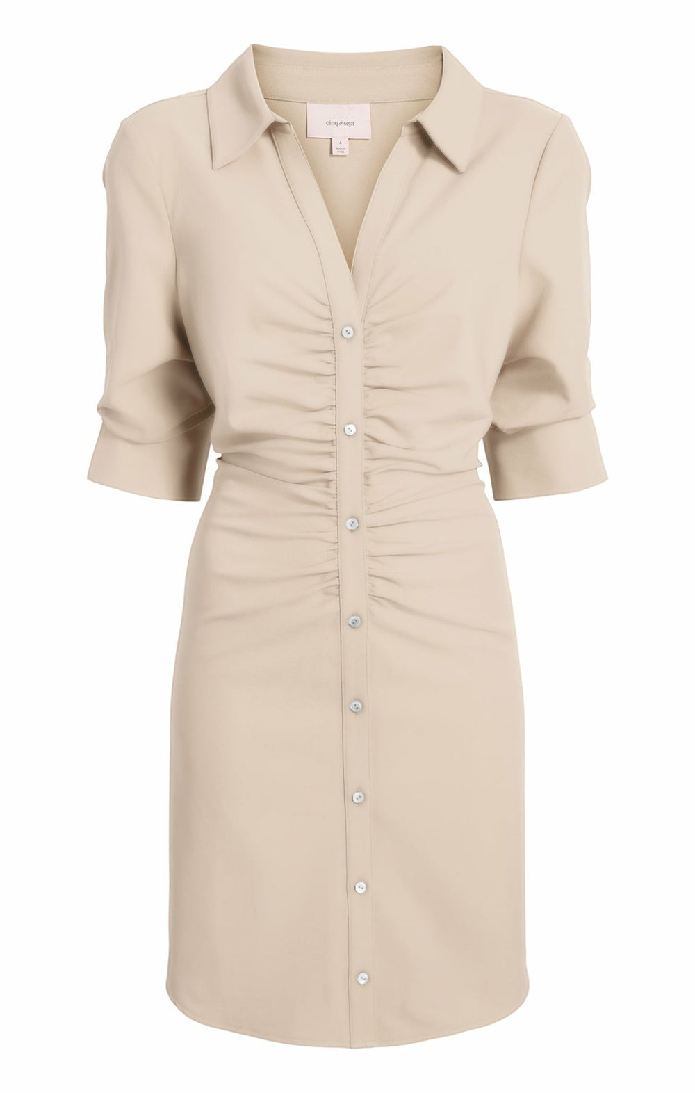 Mini Elina Dress Khaki