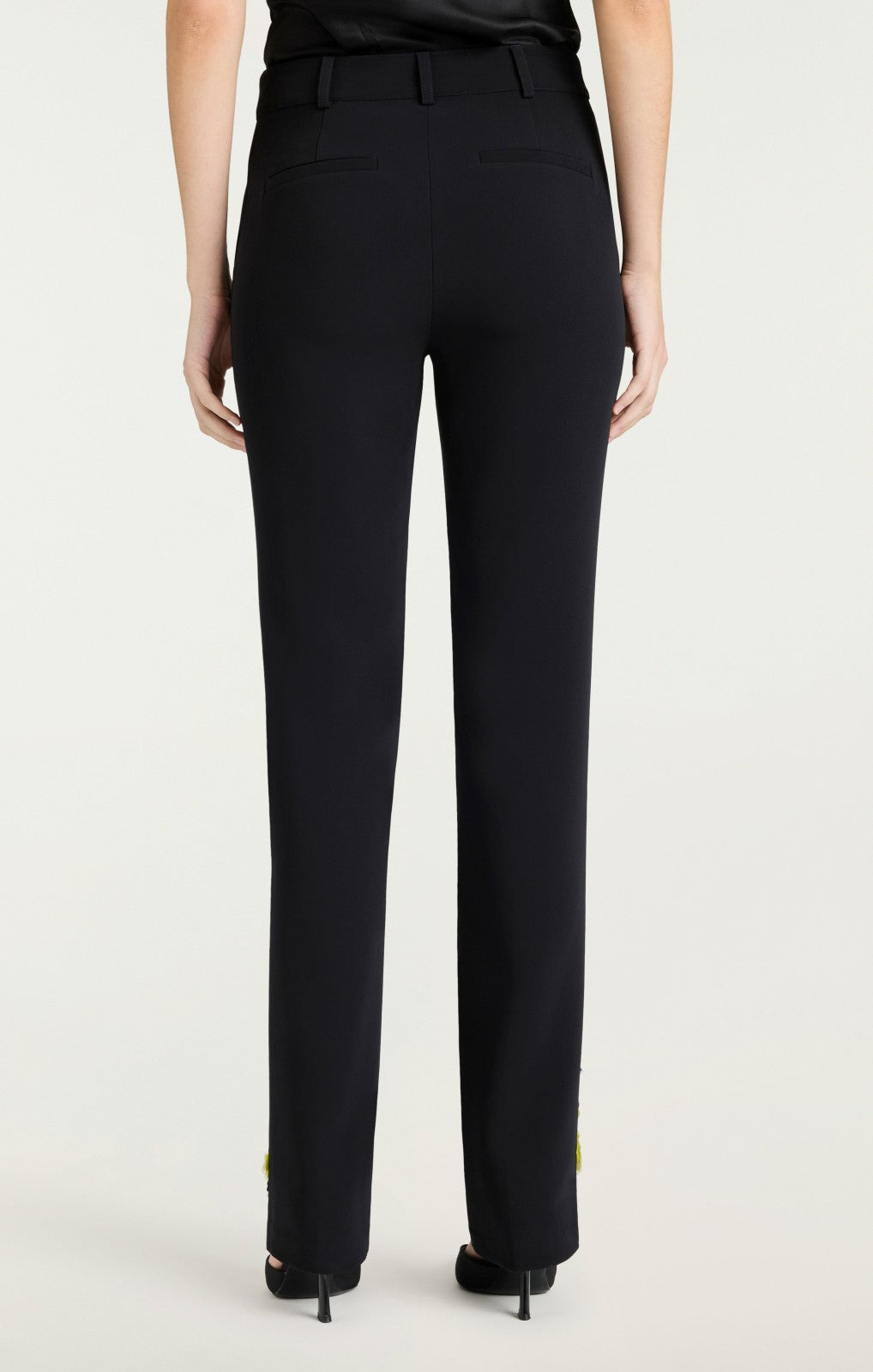 Paillette Vines Kerry Pant Black/Multi