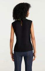 Twist Necklace Blaine Tee Black/Multi