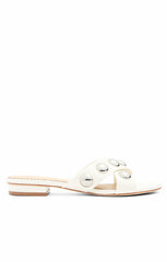 Grace Studded Sandal Ivory