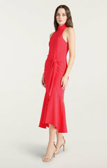 Crepe Rori Dress Cherry Lemon