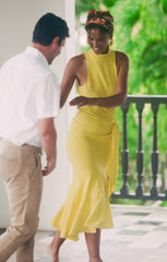 Crepe Rori Dress Starfruit