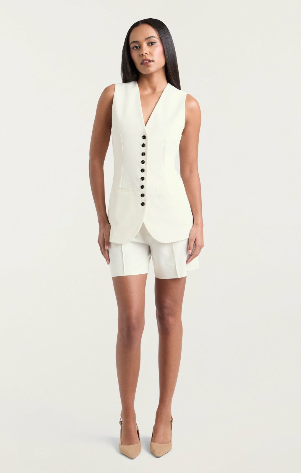 Kallen Vest Ivory