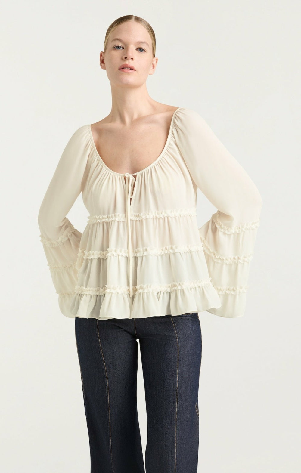 Sunnina Top Ivory