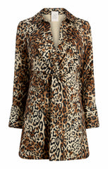 Leopard Denim Mckenna Dress Black/Sahara