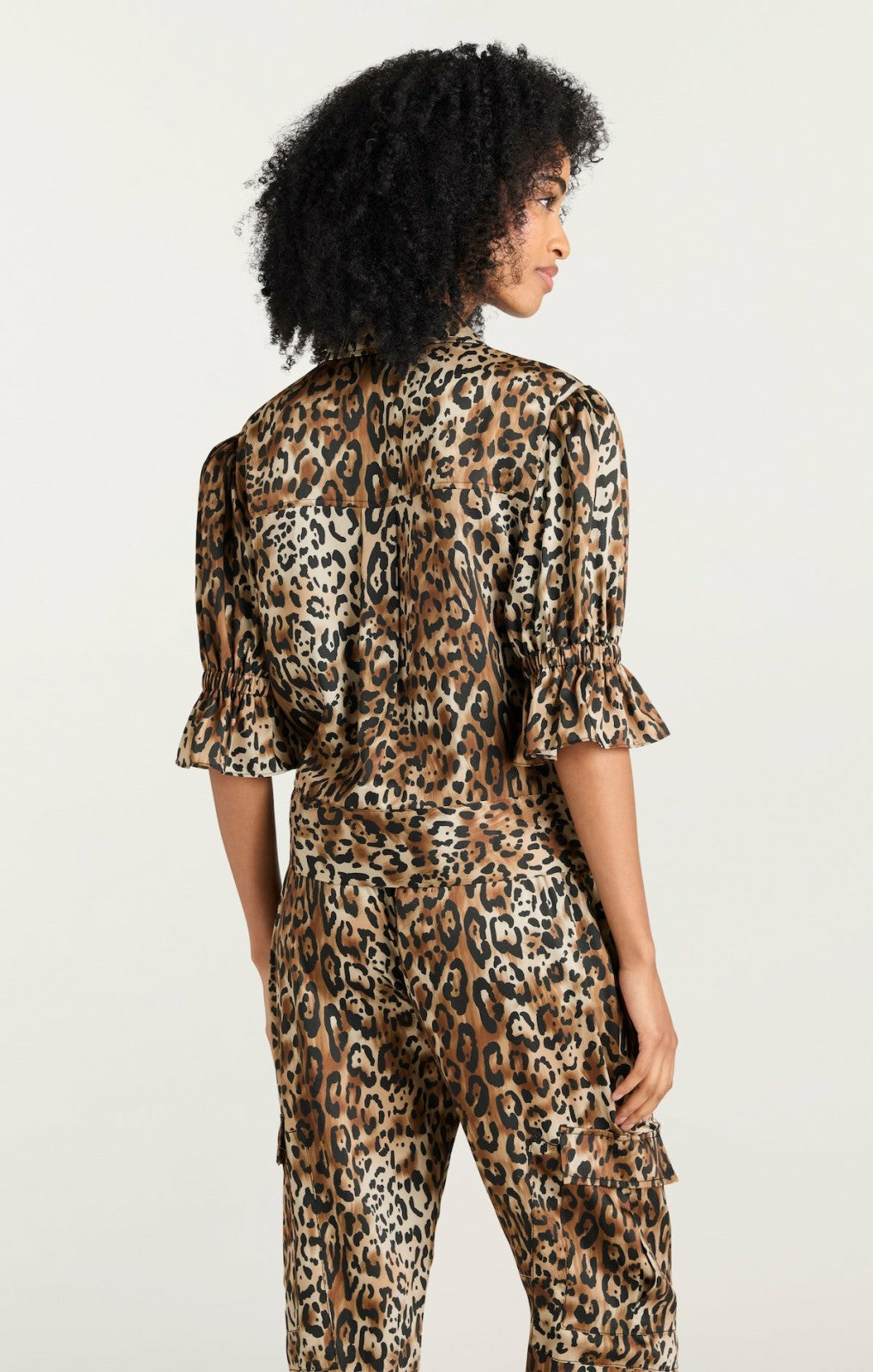 Leopard Holly Jacket Black/Sahara
