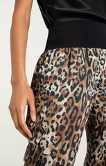Leopard Giles Pant Black/Sahara
