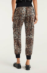 Leopard Giles Pant Black/Sahara