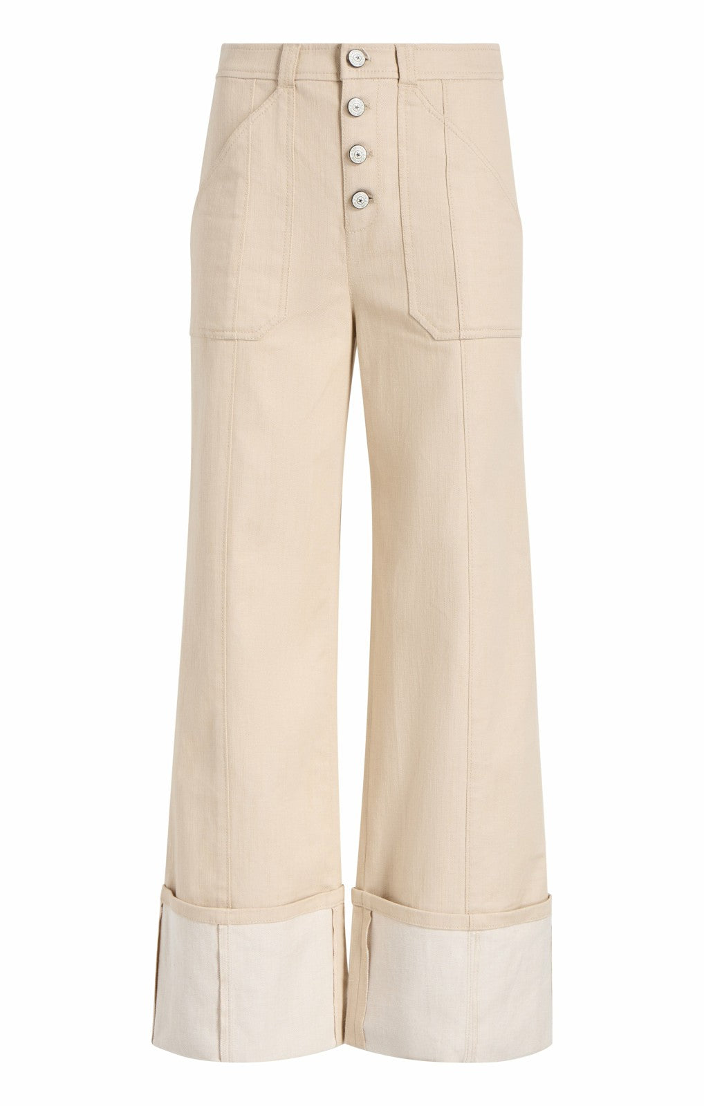 Cuffed Benji Pant Khaki