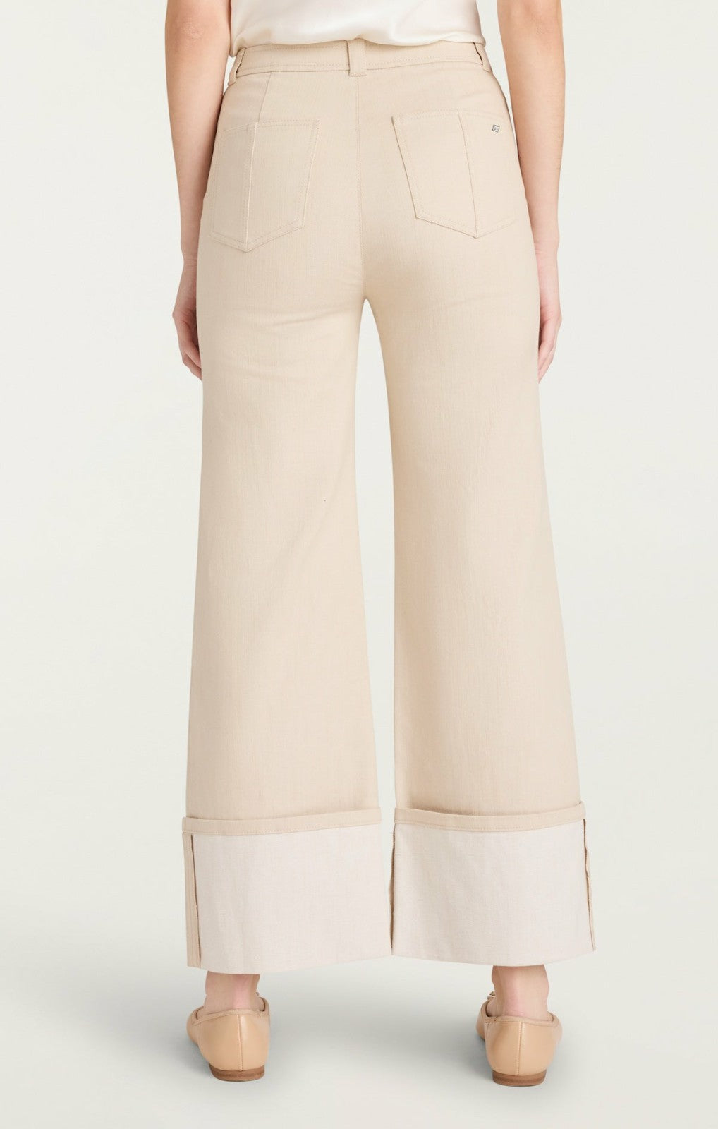 Cuffed Benji Pant Khaki
