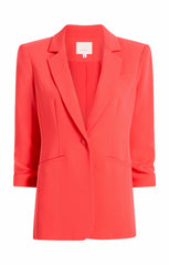 Crepe Khloe Blazer Cherry Lemon