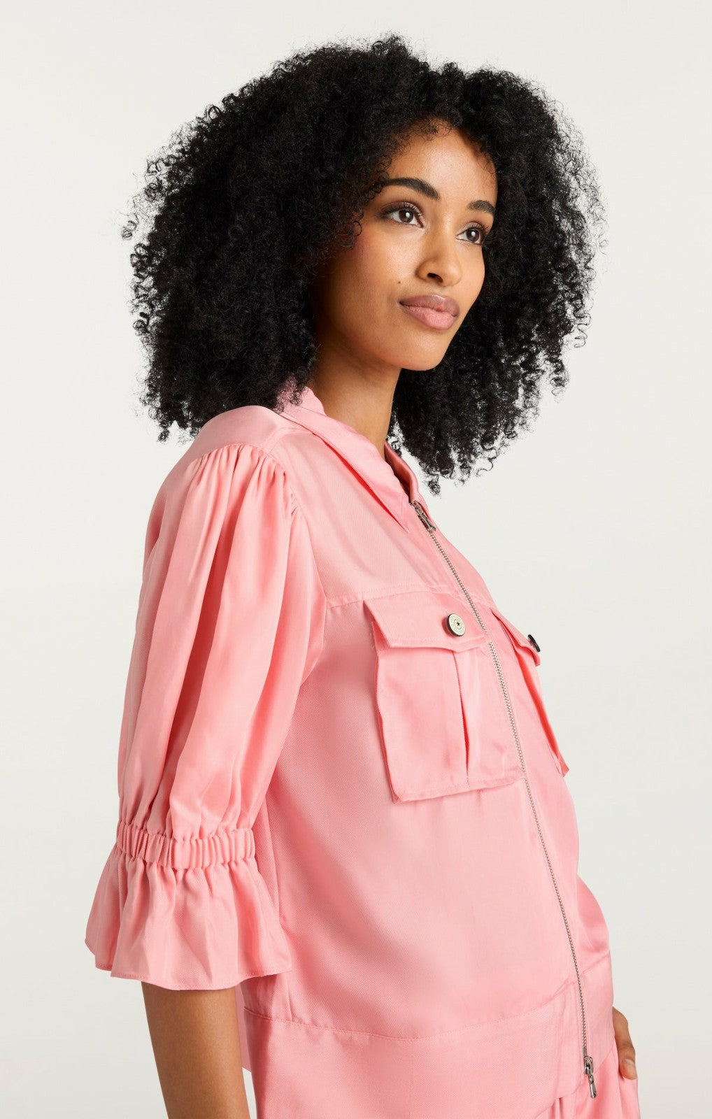 Holly Jacket Pink Poppy
