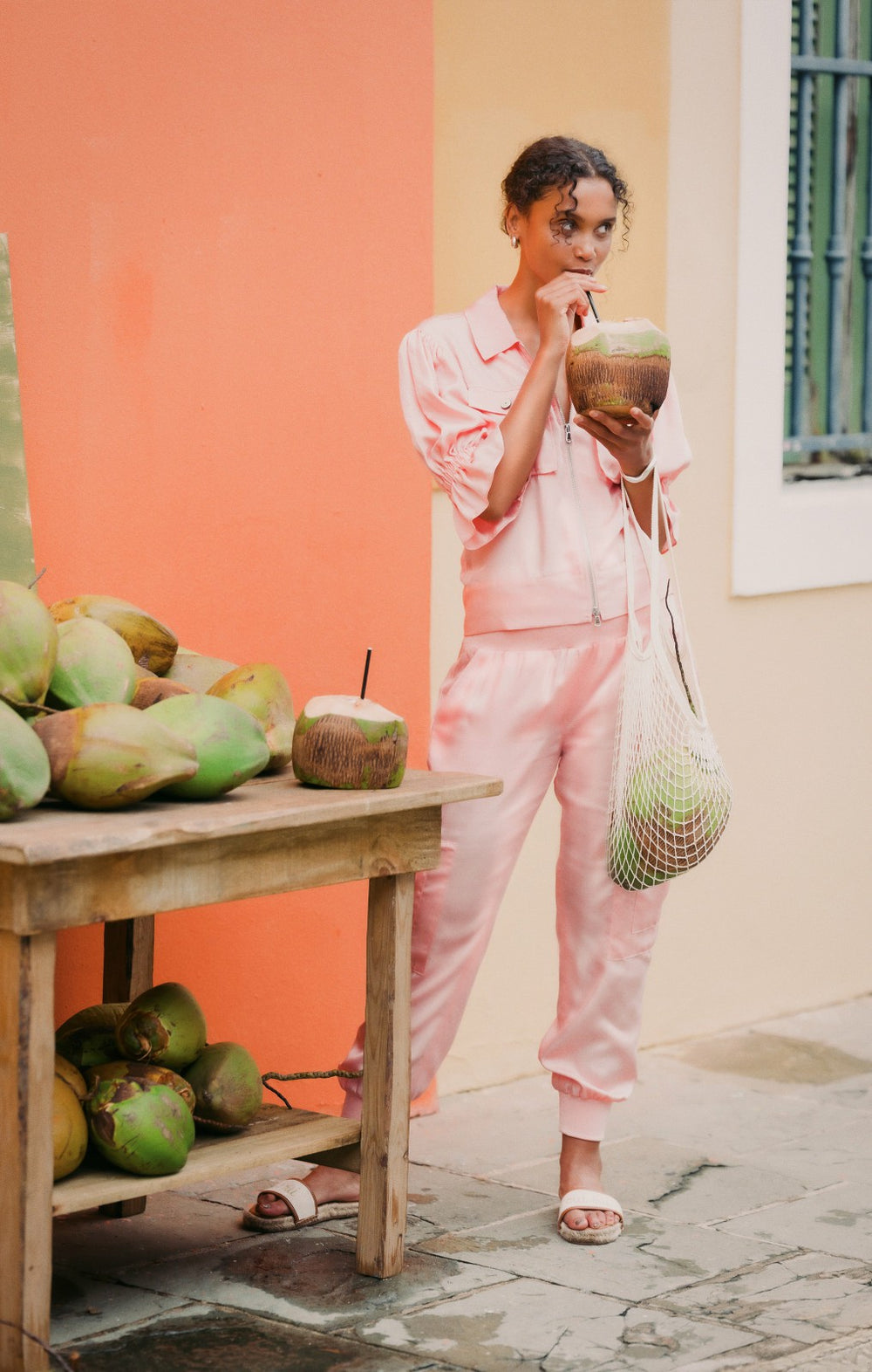 Holly Jacket Pink Poppy