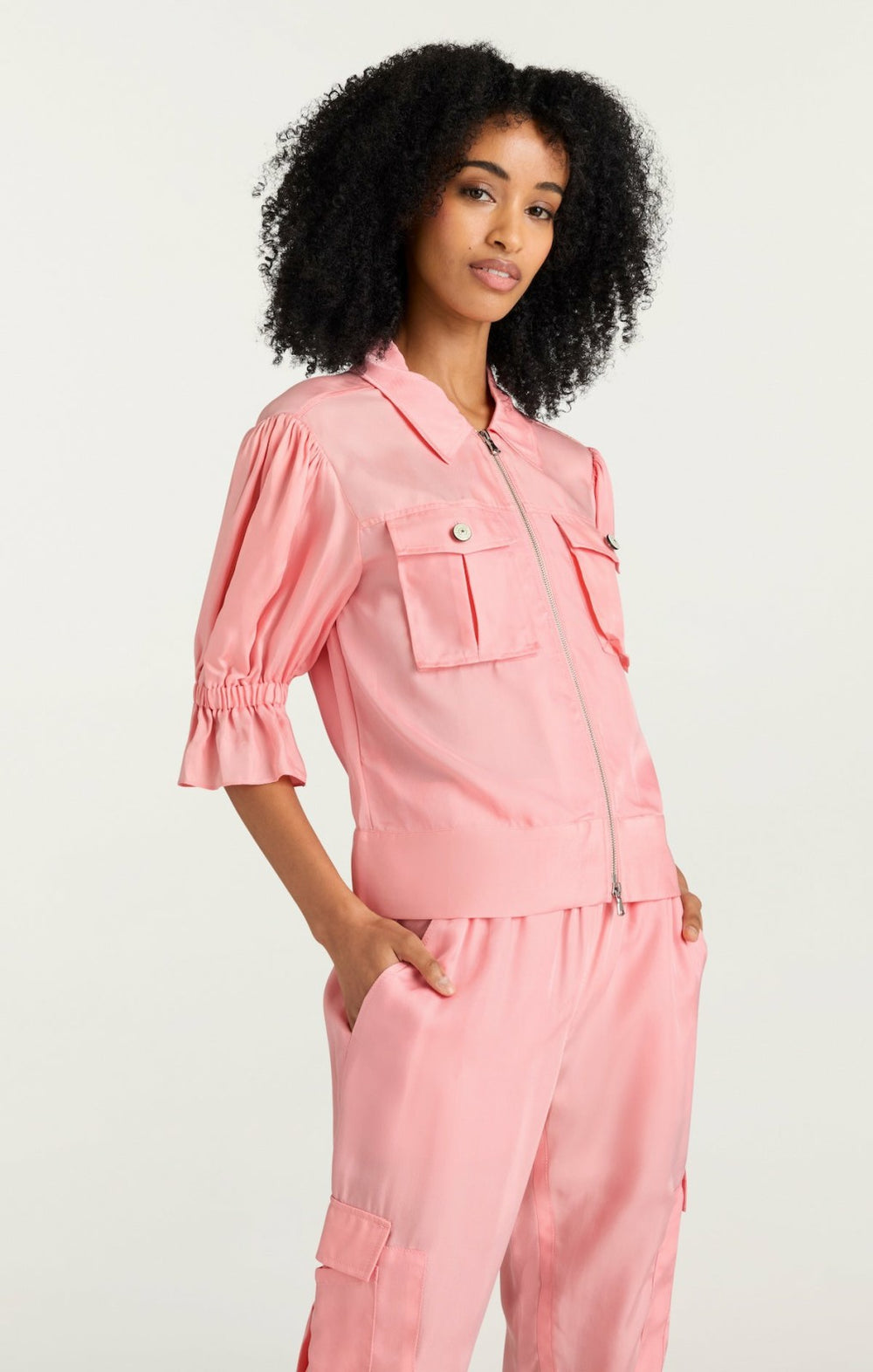 Holly Jacket Pink Poppy
