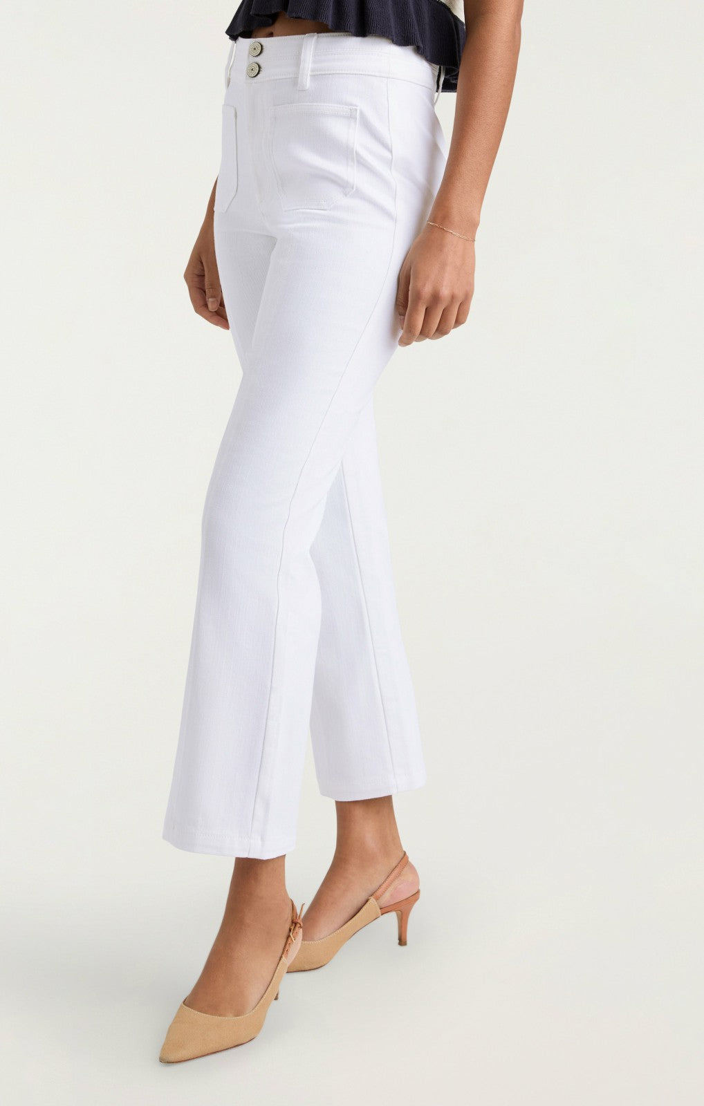 White Denim Dorothea Pant White