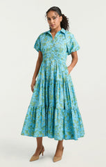 Ivy Paisley Maggio Dress Kettle Pond Multi