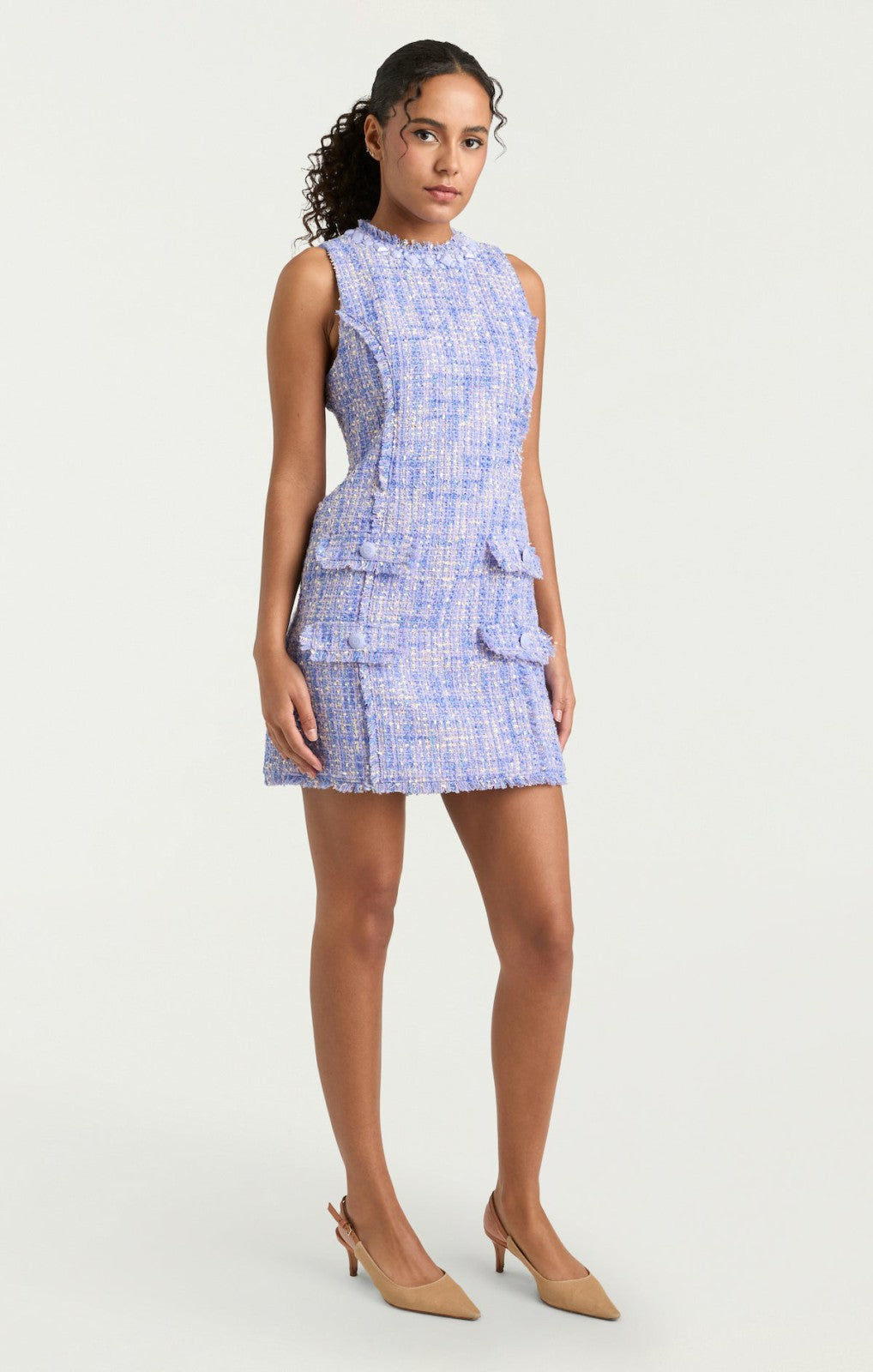 Lucie Boucle Ellisella Dress Honey Lavender Multi