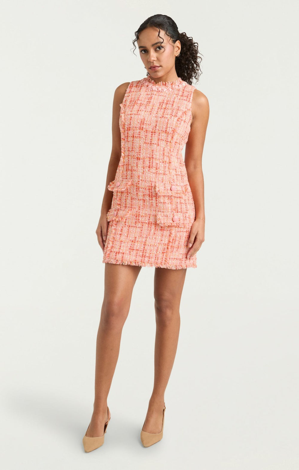 Lucie Boucle Ellisella Dress Pink Poppy Multi