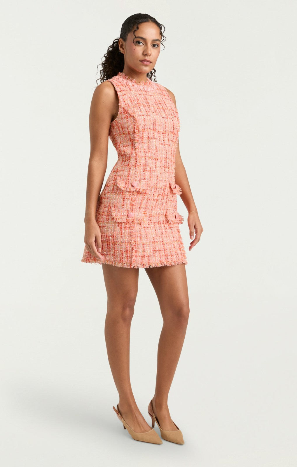 Lucie Boucle Ellisella Dress Pink Poppy Multi