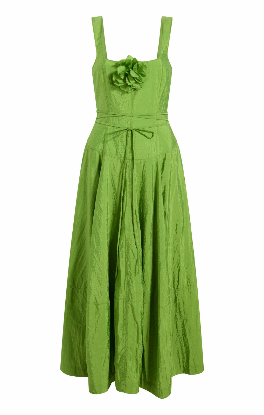 Flower Joisian Dress Salted Lime